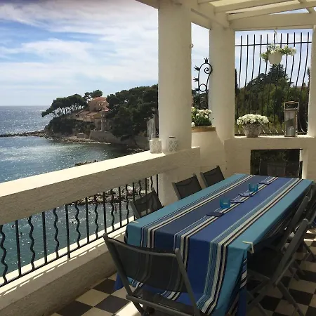 Villa Les Algues, Les Pieds Dans L'eau Sur La De Renecros *